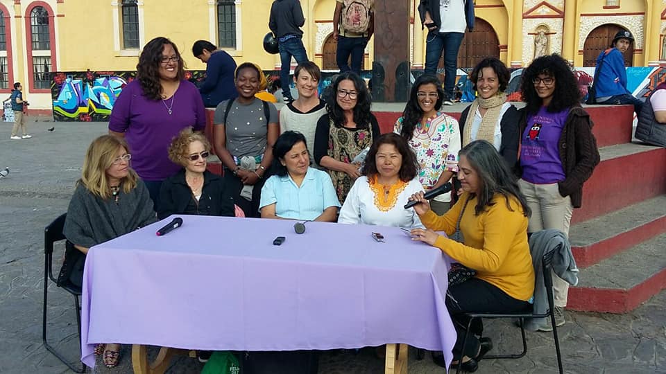 Comunicado de prensa de AMA-AWA sobre el encuentro que organizó el 6 de marzo y su participación en el primer encuentro internacional de mujeres que luchan