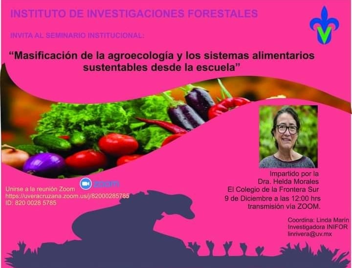 “Masificación de la agroecología y los sistemas alimentarios sustentables desde la escuela”