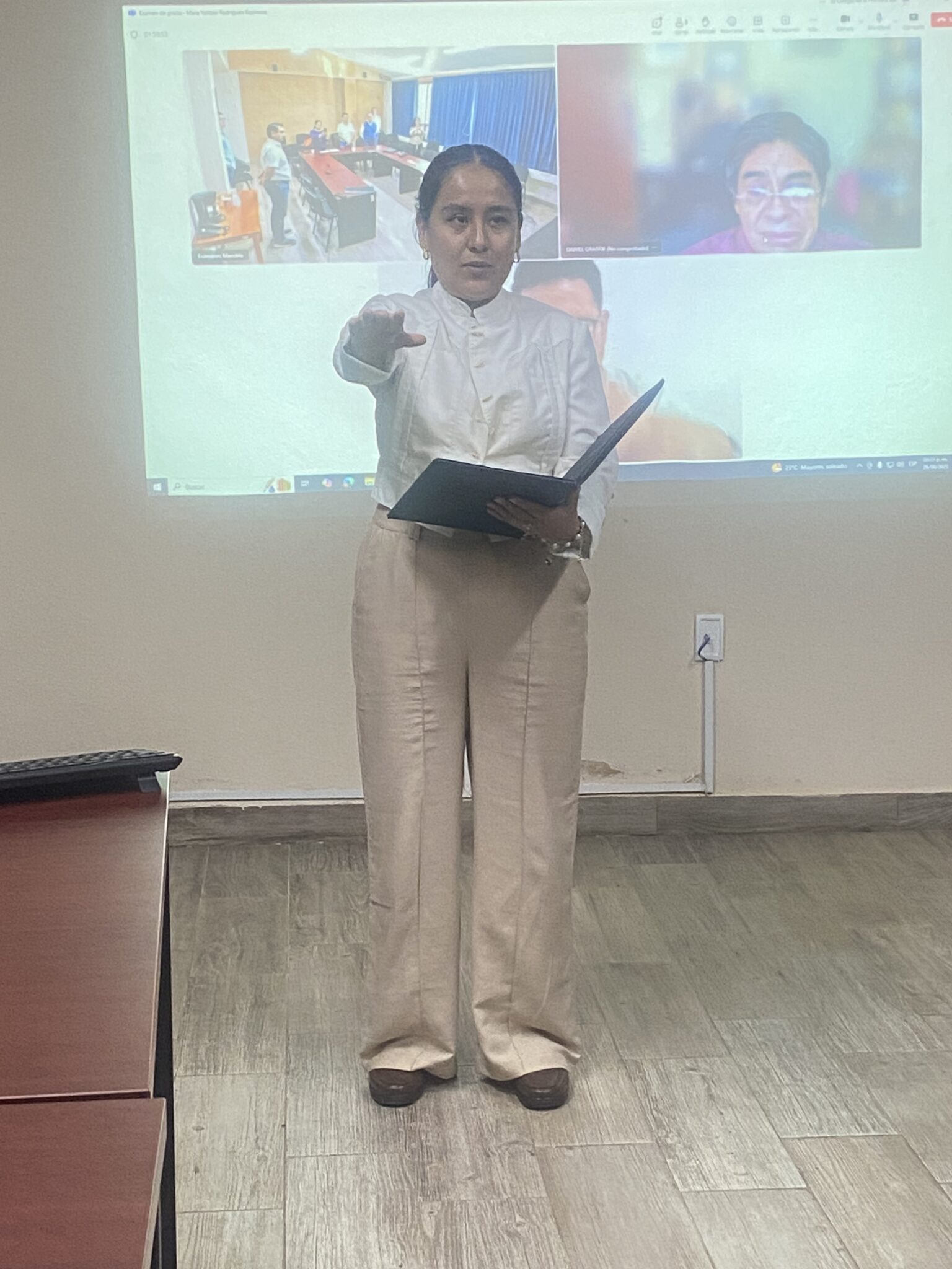 Mara Yolitzin Rodríguez Espinoza obtiene el grado de Maestra en Ciencias con la tesis “Dinámica de uso multitemporal de unidades de pastoreo en la ganadería de doble propósito y su producción en la Región Zoque, Chiapas.”