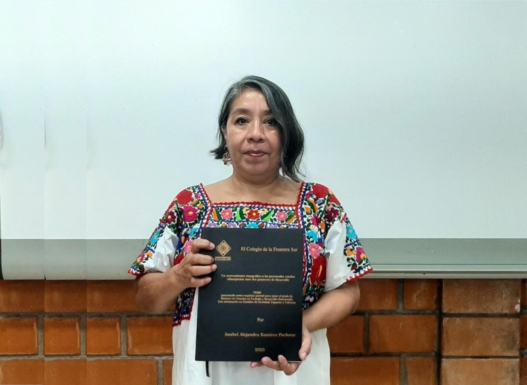 Anabel Alejandra Ramírez Pacheco obtiene el grado de Doctora en Ciencias con la tesis “Un acercamiento etnográfico a las juventudes rurales tabasqueñas ante dos proyectos de desarrollo”.