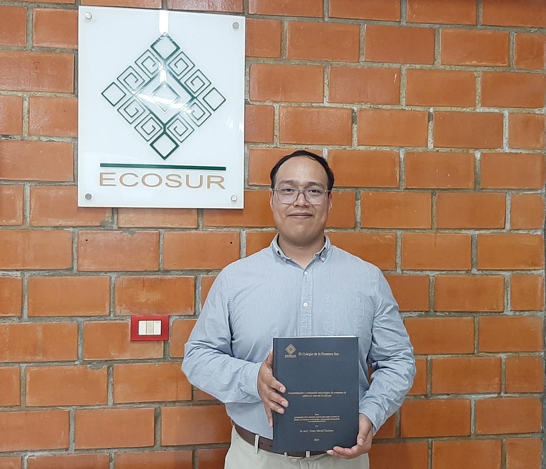 Victor Macuil Tlachino obtiene el grado de Doctor en Ciencias con la tesis “Caracterización y evaluación toxicológica de extractos de cultivo in-vitro de Cordyceps”.