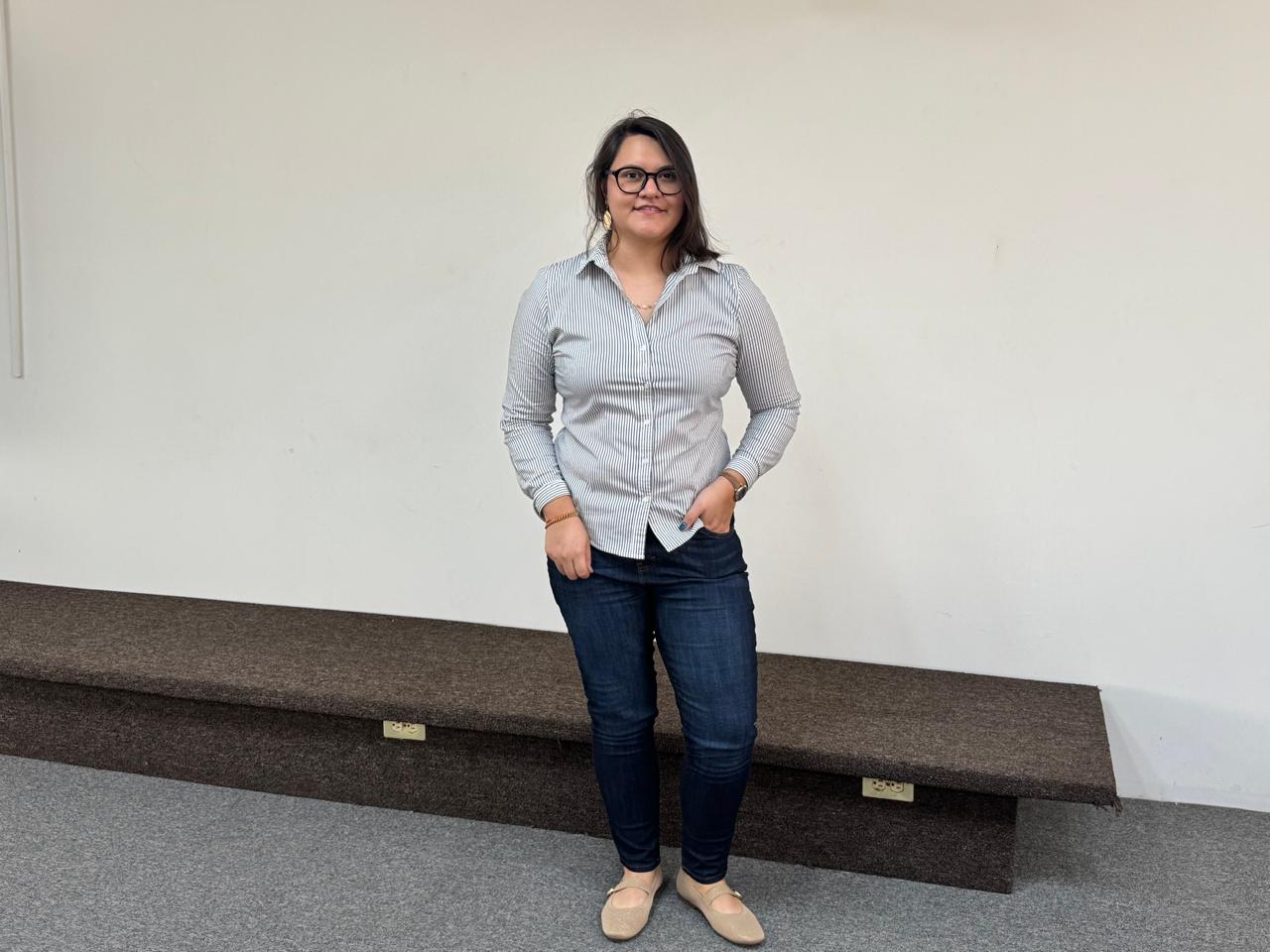 Frida Paulina Santiago Gomez obtiene el grado de Maestra en Ciencias con la tesis “Influencia del huésped larvario en los compuestos volátiles emitidos por los machos de Anastrepha obliqua”