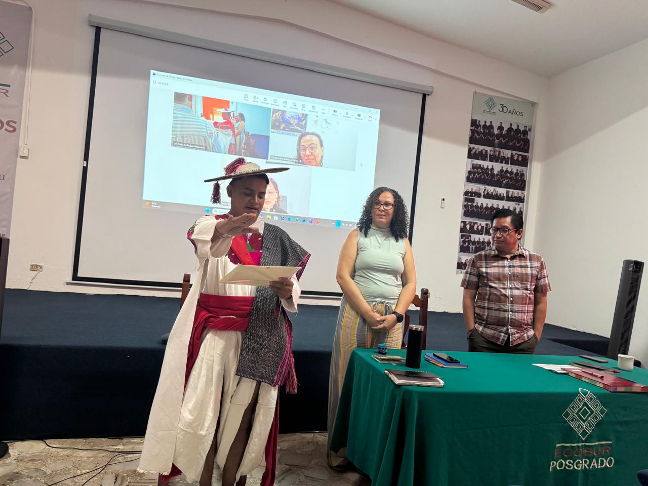 Pedro Ali Rodas Maldonado obtiene el grado de Maestro en Ciencias con la tesis “Redes de interacción ecológica entre insectos visitantes florales (diurnos) y plantas nativas y exóticas en jardines urbanos en Tapachula, Chiapas”