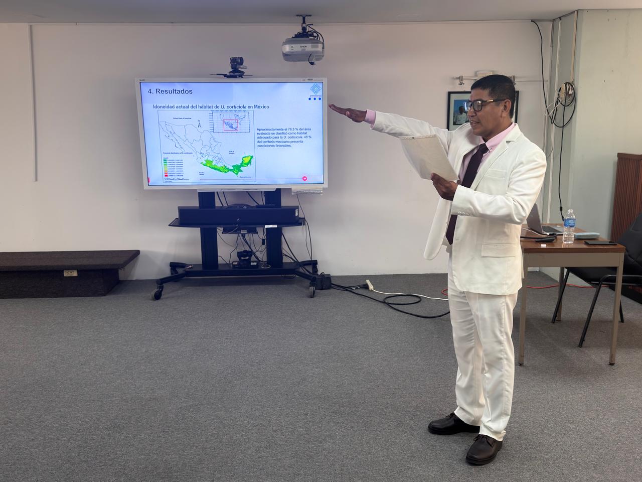 Jorge Villalobos Cruz obtiene el grado de Doctor en Ciencias con la tesis “Distribución geoespacial y daño causado por Uliosoma corticicola (Lepidoptera: Pyralidae) en rambután en el Soconusco, Chiapas”