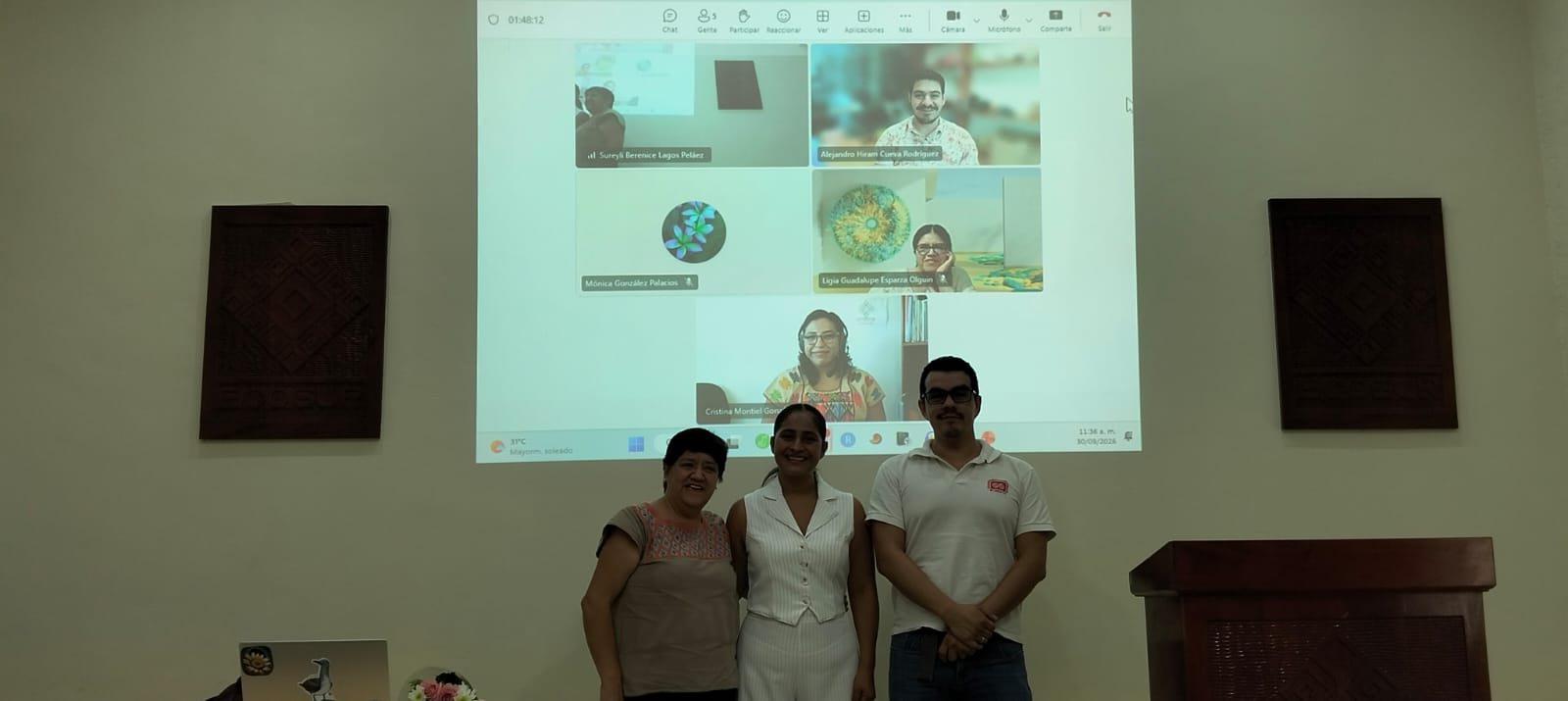 Sureyli Berenice Lagos Peláez obtiene grado de Maestra en Ciencias con la tesis “Macrofauna edáfica en cuatro usos de suelo en Quintana Roo, México”.￼