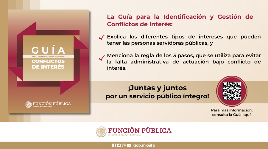 La guía para la identificación y Gestión de conflicto de interés: