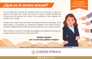 ¿Que es el acoso sexual? – Información anexa para la WEB