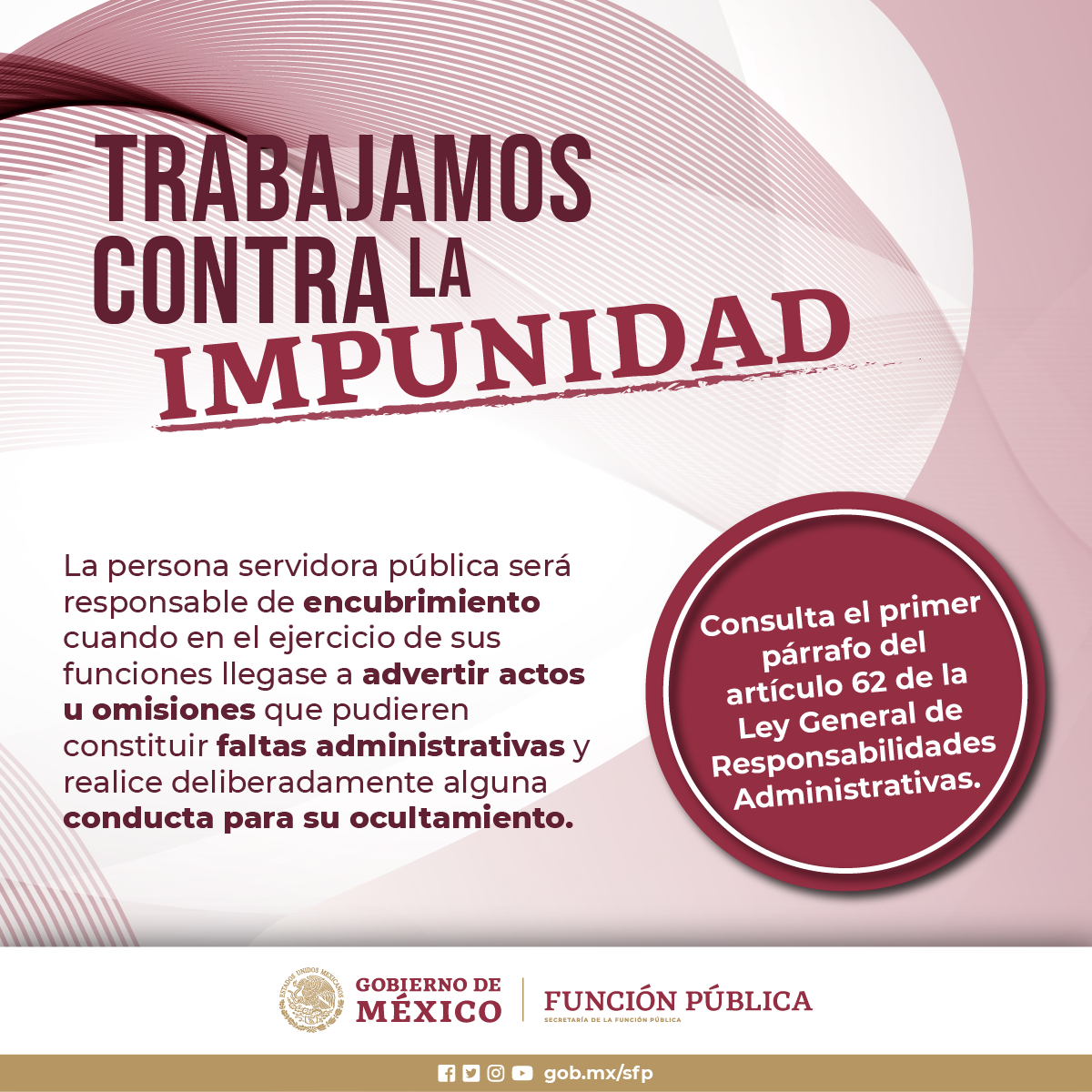 Trabajos contra la impunidad