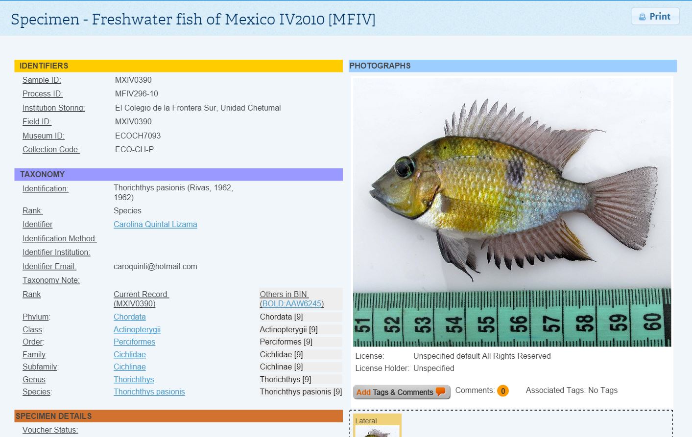 Los Códigos de Barras de la Vida, una alternativa para México y su biodiversidad