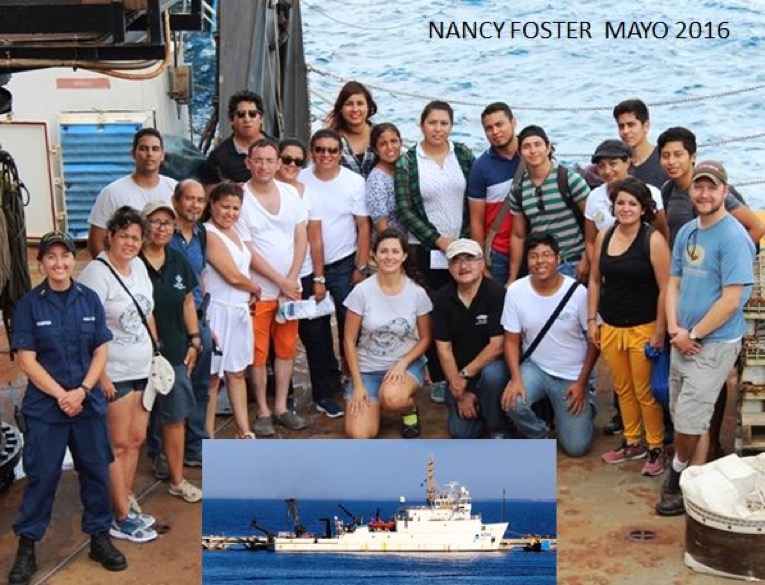 Académica de ECOSUR participa en crucero oceanográfico