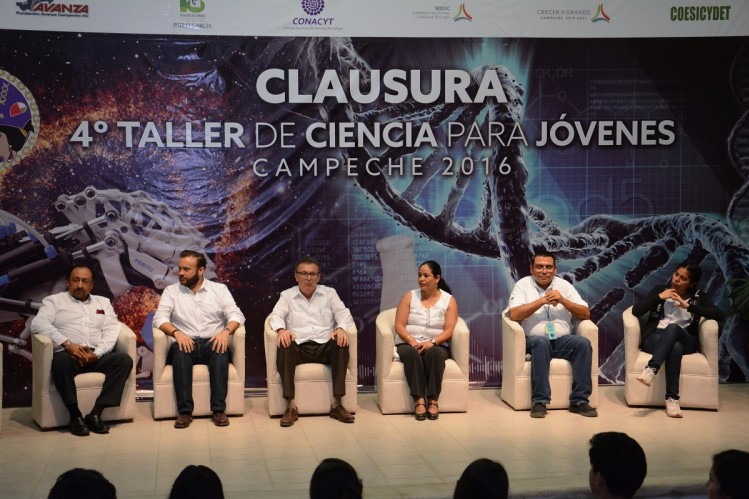 Finaliza IV Taller de Ciencia para Jóvenes Campeche 2016