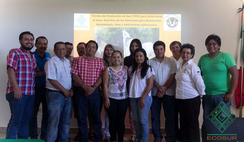 Participantes del curso Técnica de Producción de Gas (TPG) para determinar el valor nutritivo de los alimentos para rumiantes: Metodologías, Usos y Aplicaciones Potenciales