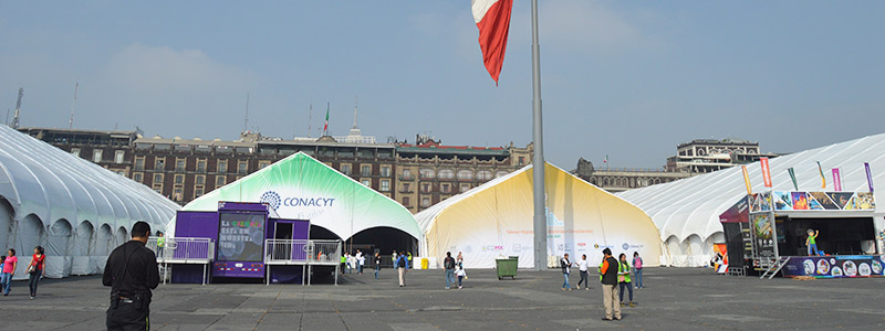 Convertirán el Zócalo en el laboratorio más grande de México