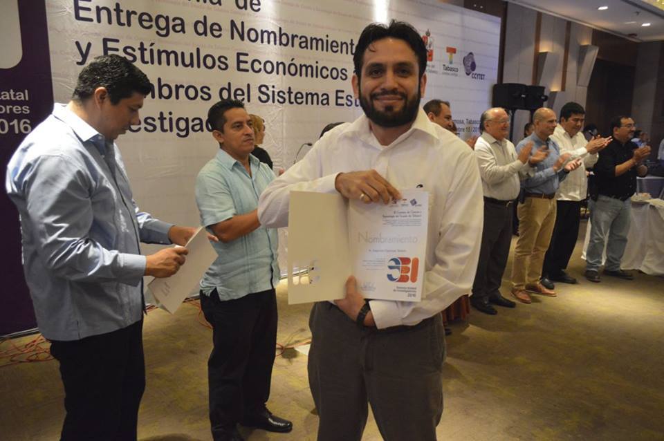 Sistema Estatal de Investigadores de Tabasco reconoce a investigadores de ECOSUR Unidad Villahermosa