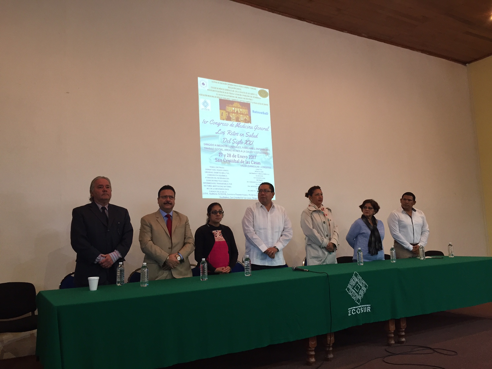 Inauguran Filial Altos de la Asociación de Médicos Generales y Familiares durante Congreso de Medicina General realizado en ECOSUR