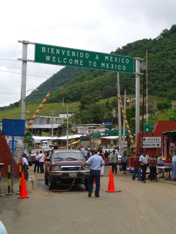 El difícil camino por la frontera sur