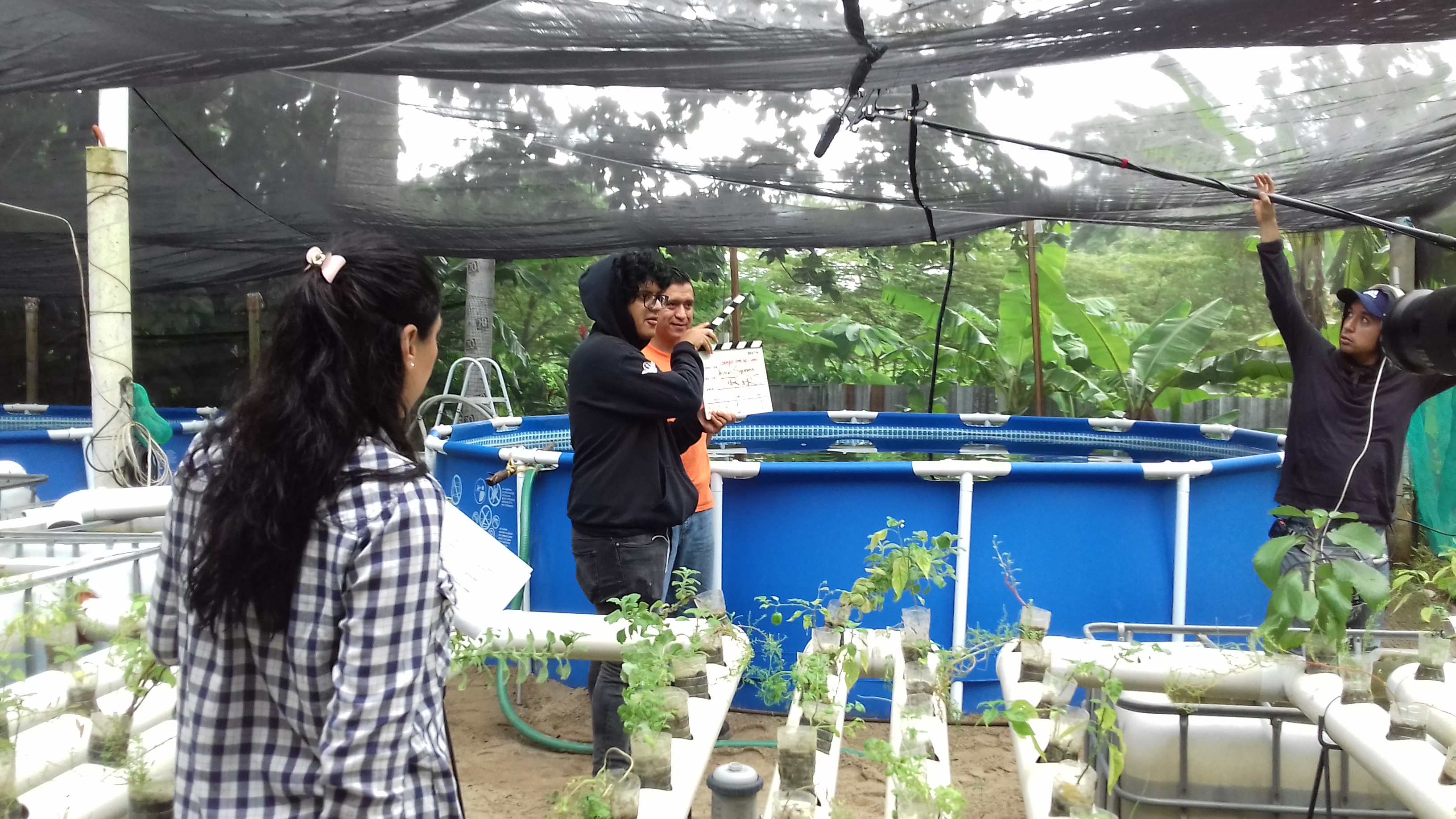 Realizan reportaje del SABI para serie de TV del Conacyt