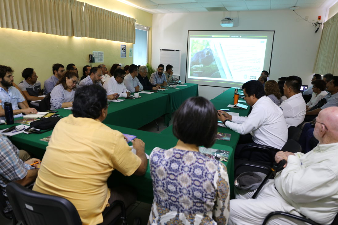 ECOSUR Campeche coordina trabajo para constituir CTC Estatal del proyecto Tren Maya