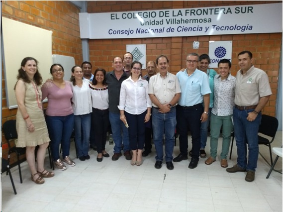 Visita de Miguel Chávez Lomelí a ECOSUR Villahermosa