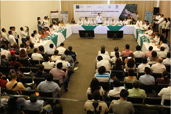 Foro Legislativo-Académico de la Frontera Sur: El Tren Maya