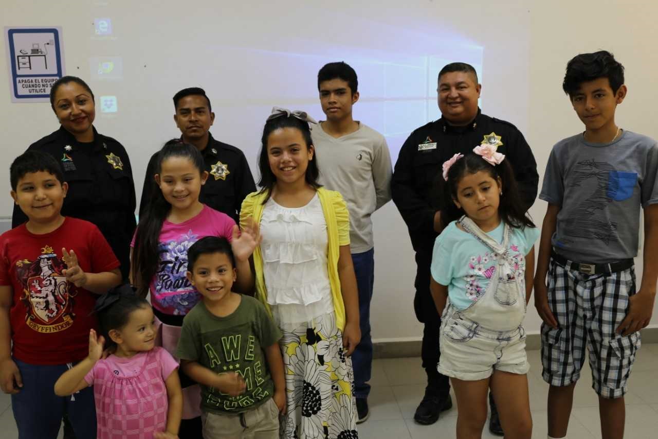 La Secretaria de Seguridad Pública imparte taller sobre “bullying” en ECOSUR Campeche