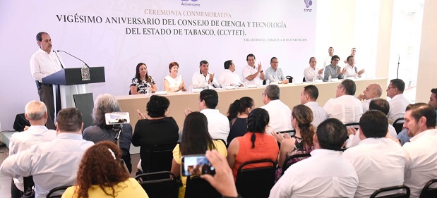 Firma de convenio de colaboración entre ECOSUR y CCYTET