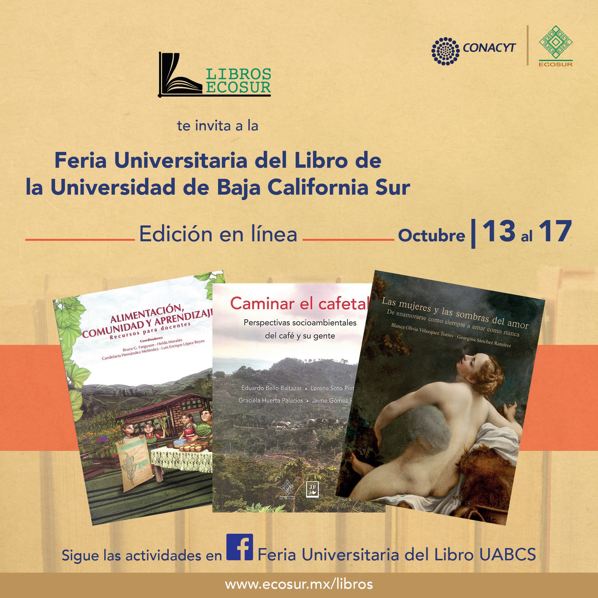 ECOSUR en la Feria Universitaria del Libro UABCS