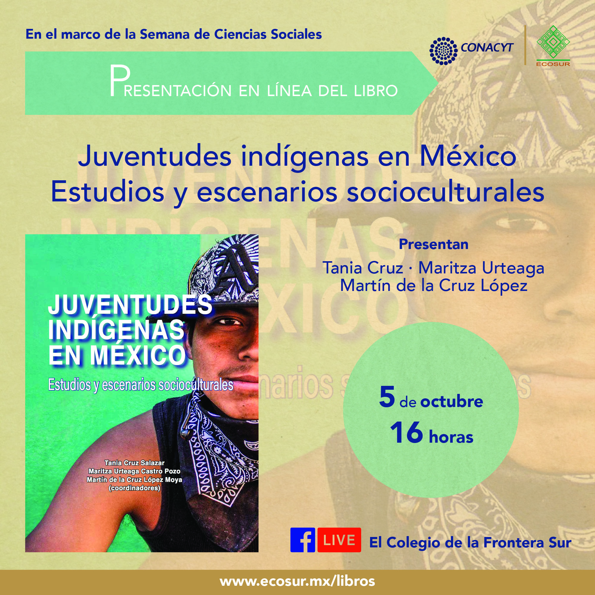 Video de la presentación del libro Juventudes indígenas en México.Estudios y escenarios socioculturales