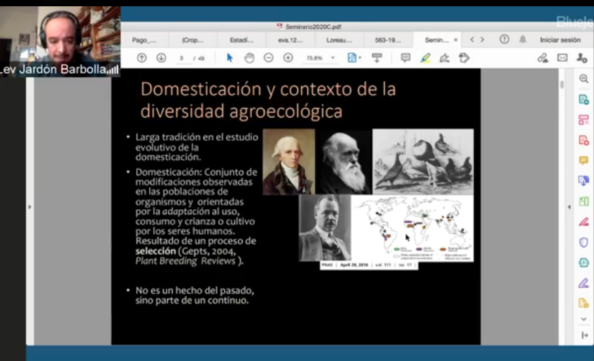 Video del seminario “Agrobiodiversidad y valores de uso: de la genética a la composición de las comunidades”