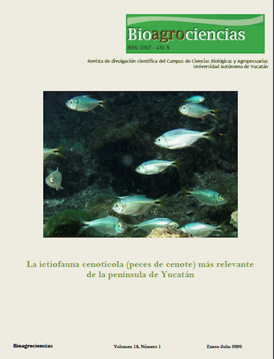 La ictiofauna cenotícola (peces de cenote) más relevante de la península de Yucatán