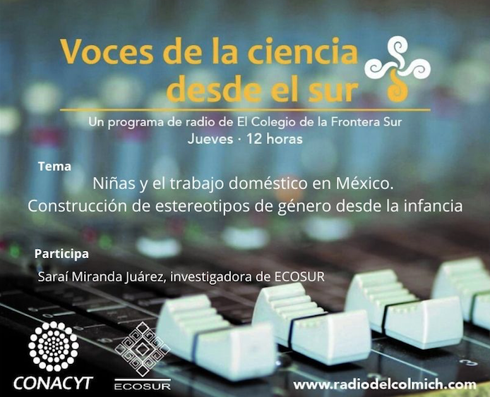 Podcast: “Niñas y trabajo doméstico en México”