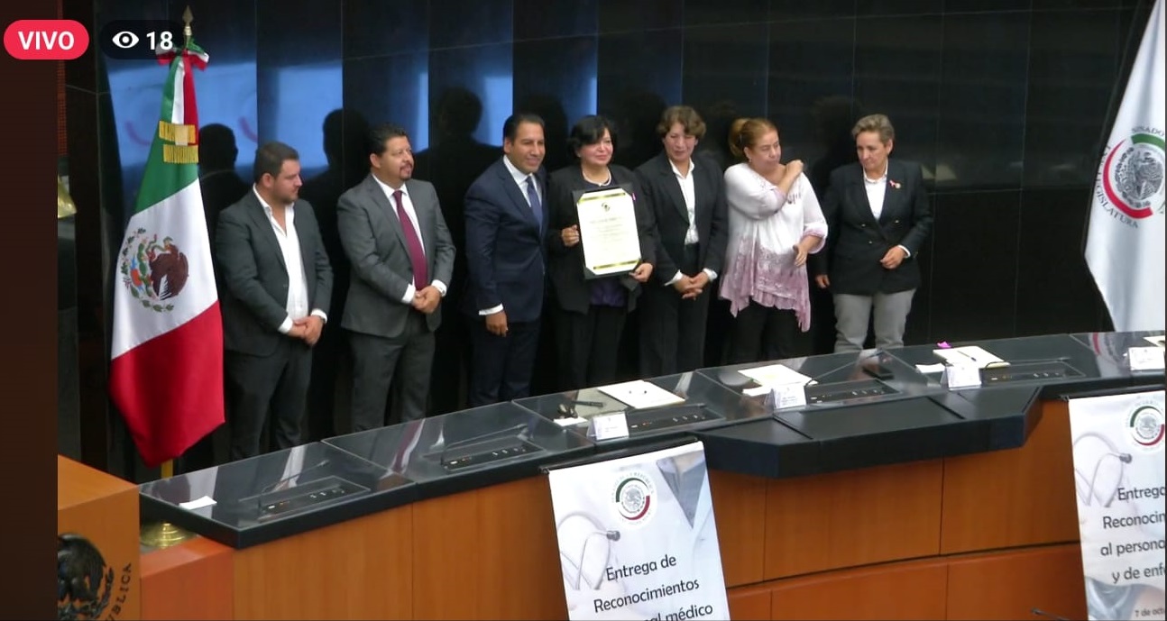 Investigadora de ECOSUR recibe reconocimiento del Senado de México
