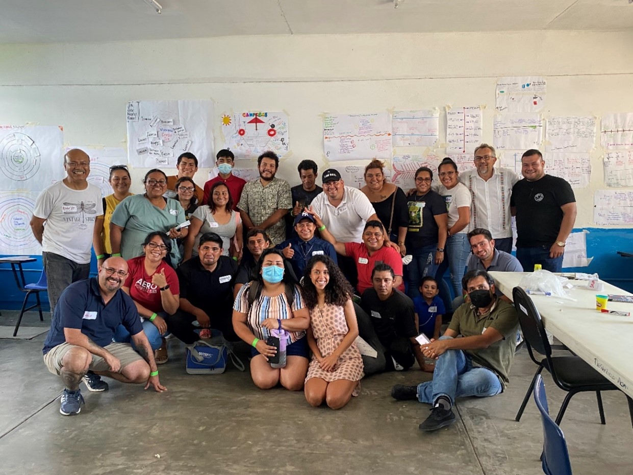 Realizan encuentro de jóvenes vinculados con la actividad pesquera