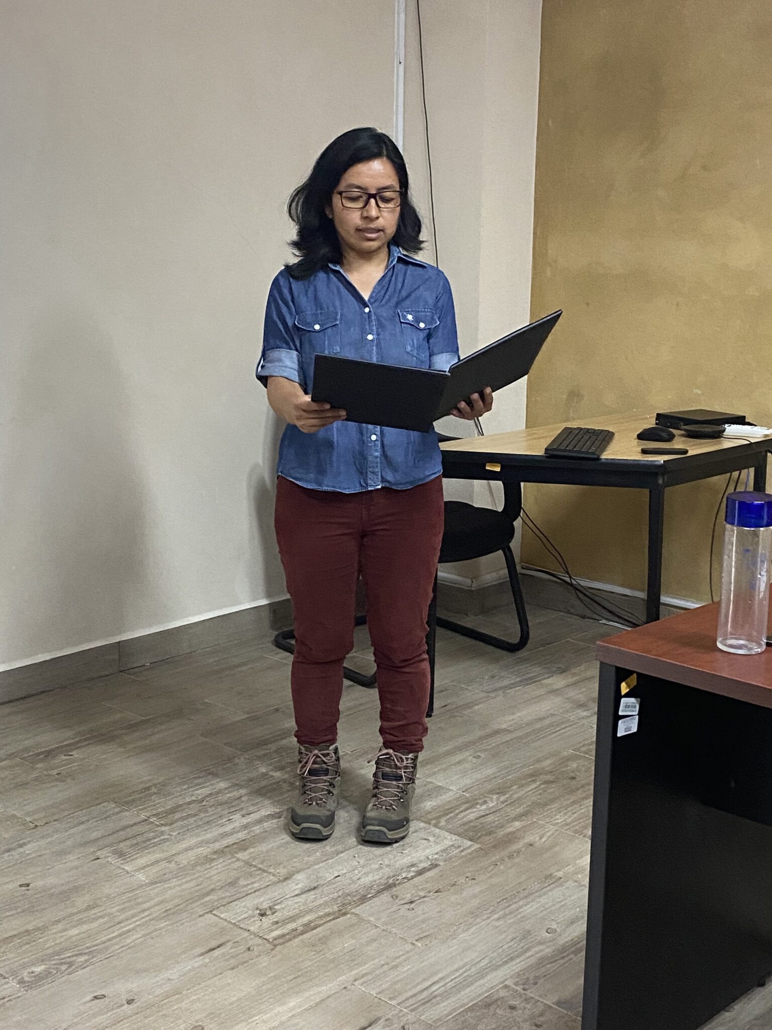 Marielen González  obtiene el grado de maestra en Ciencias con la tesis “Prácticas de manejo de residuos sólidos urbanos en el jardín comunitario del barrio de Tlaxcala de San Cristóbal de Las Casas, Chiapas”