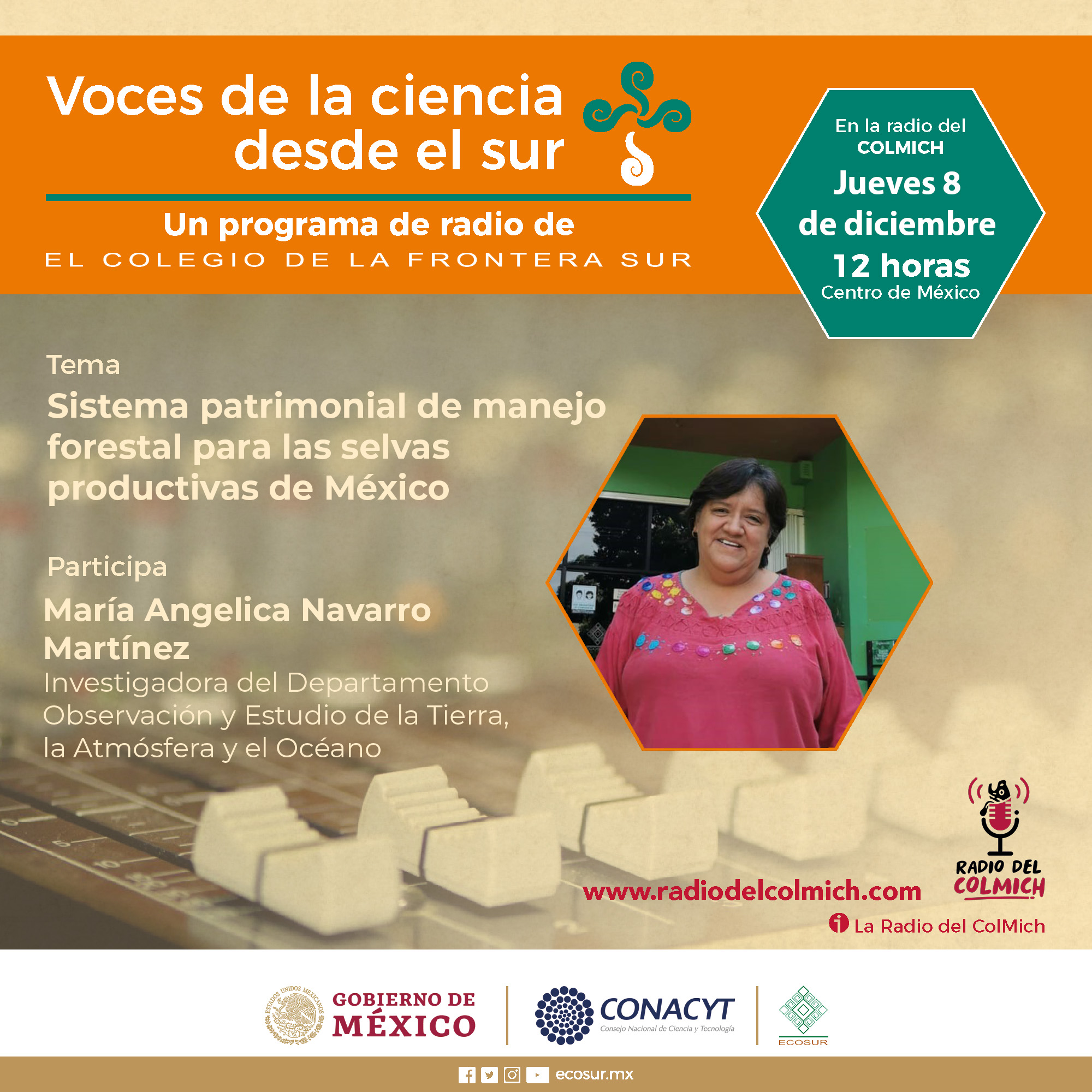 Podcast: “ Sistema patrimonial de manejo forestal para las selvas productivas de México”