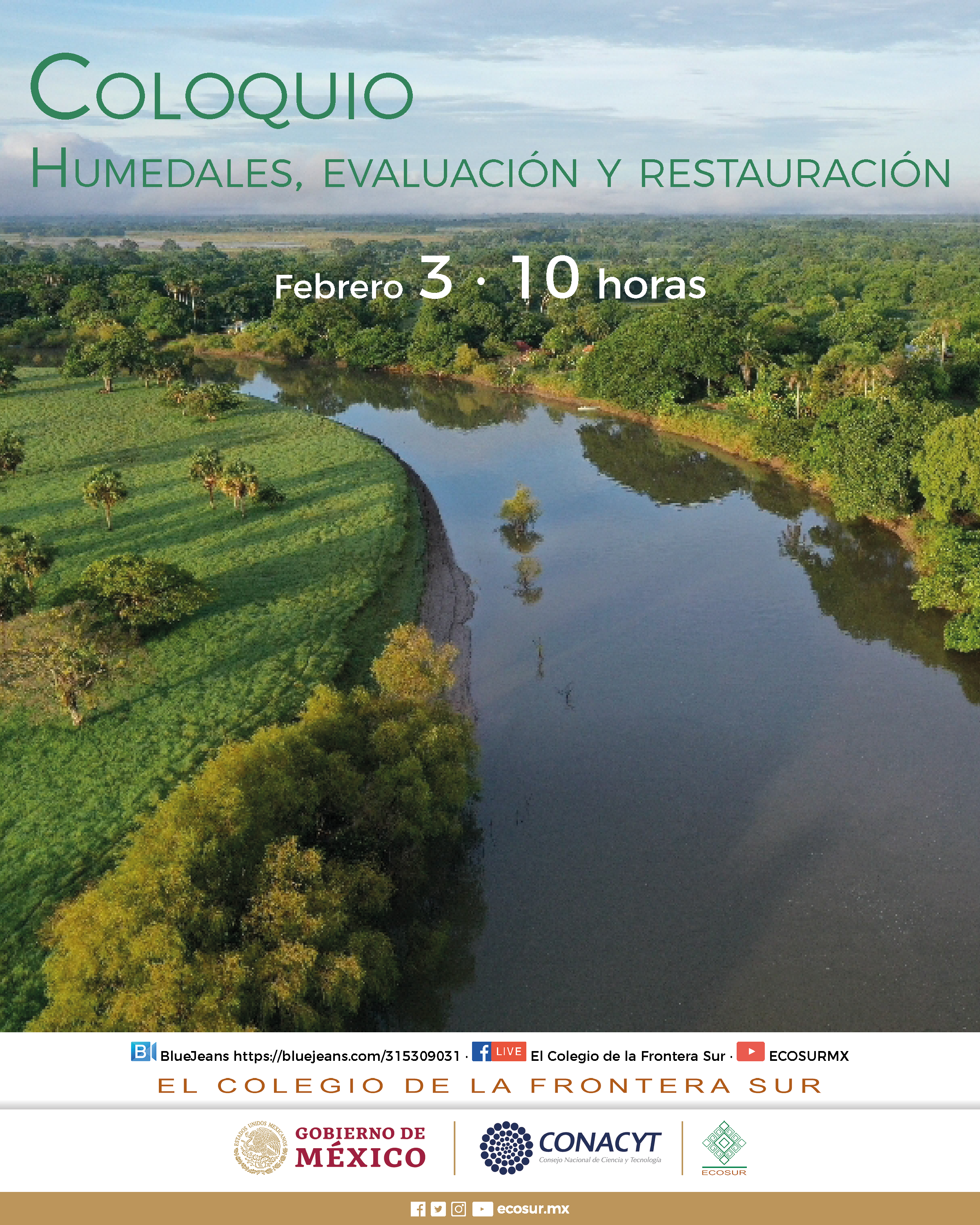Coloquio “Humedales, evaluación y restauración”