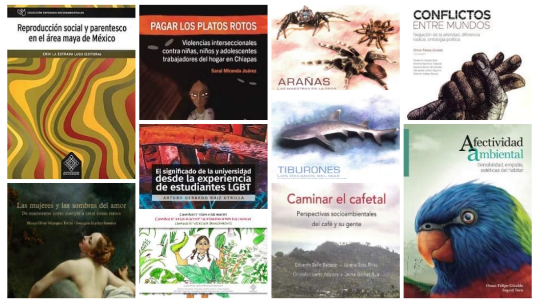 Conoce los libros más vendidos de ECOSUR