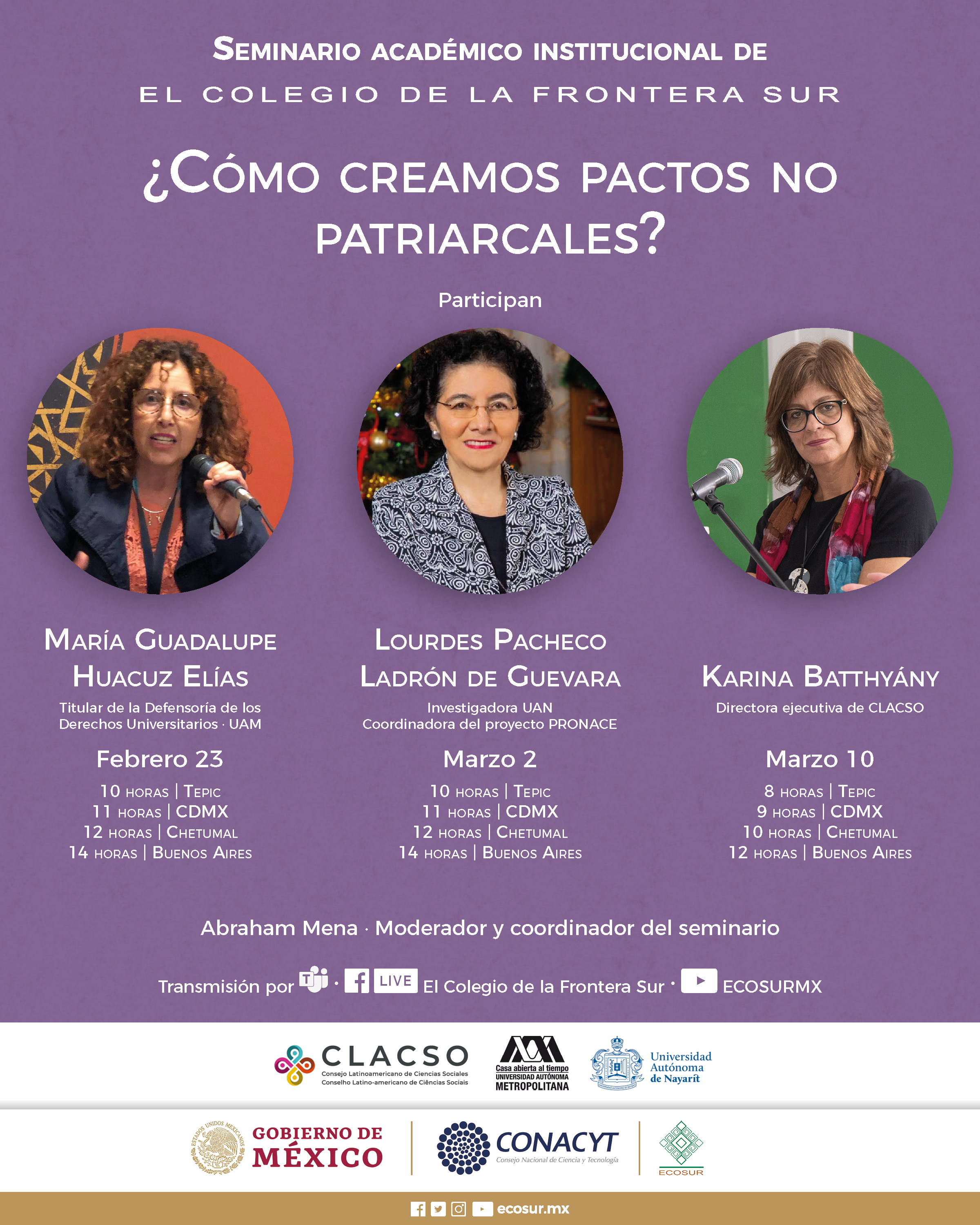 ¿Cómo creamos pactos no patriarcales? || María Guadalupe Huacuz Elías