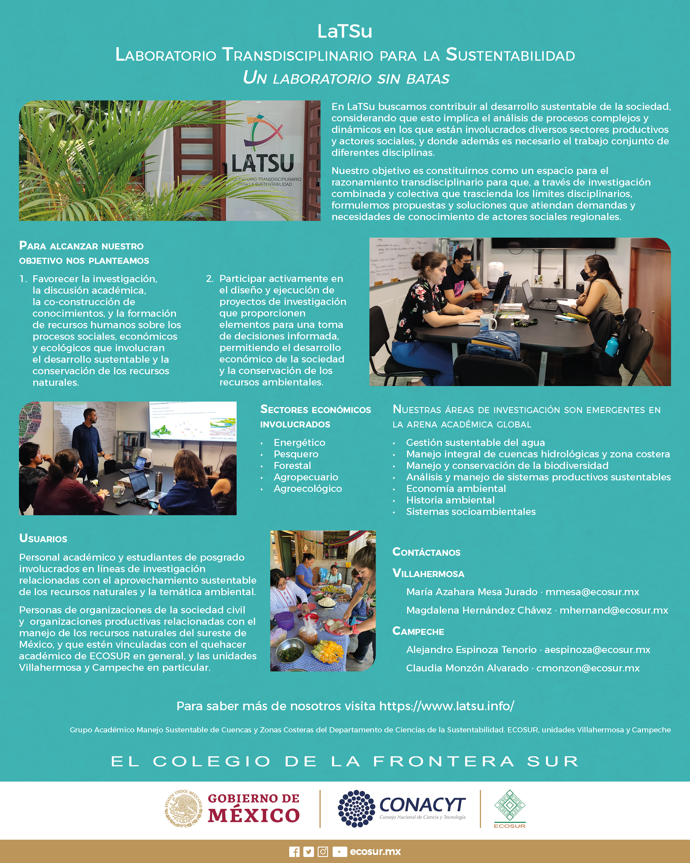 Laboratorio transdisciplinario para la sustentabilidad