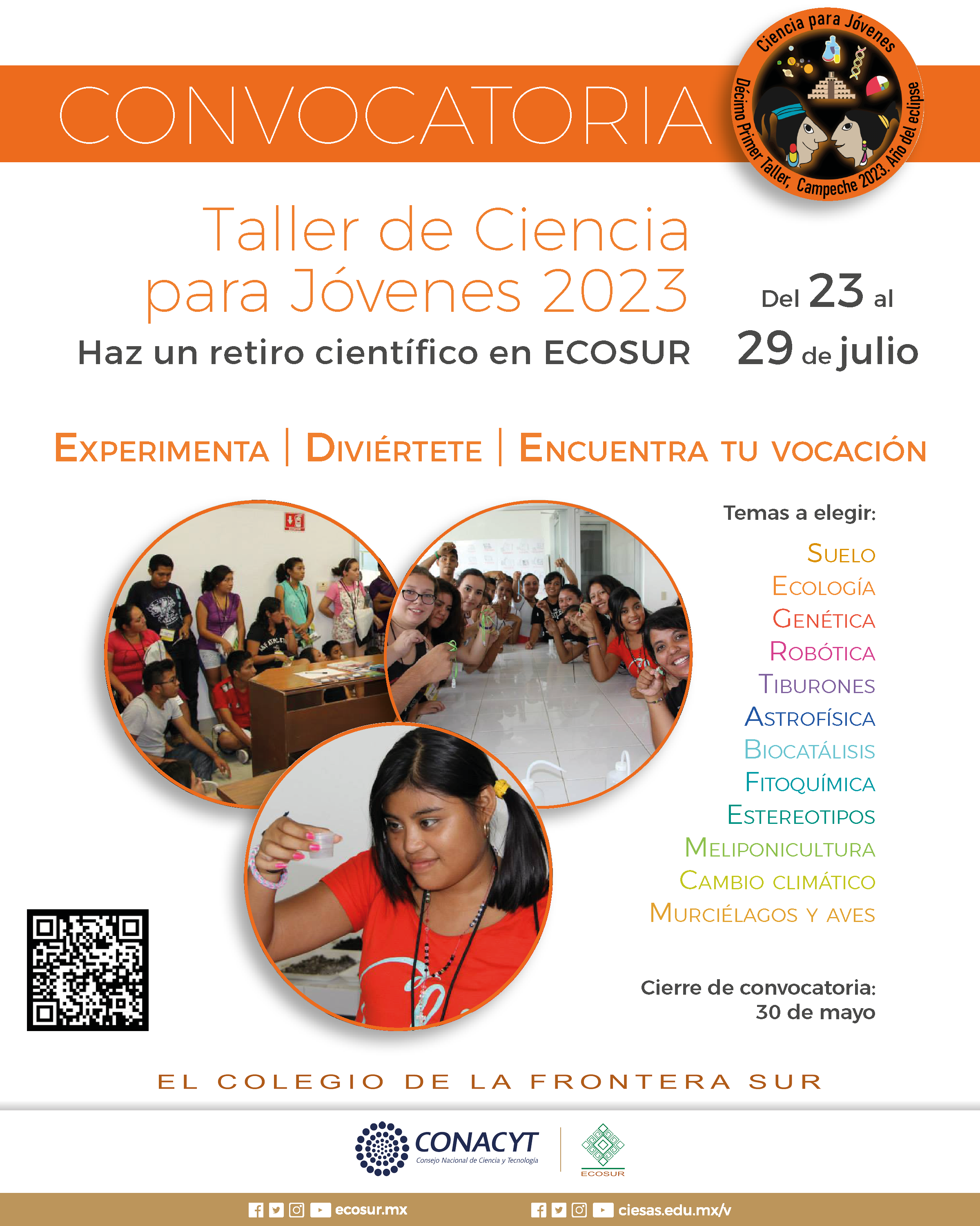 Taller de Ciencia para Jóvenes Campeche