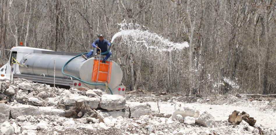 La selva maya y el agua en tiempos del Tren Maya