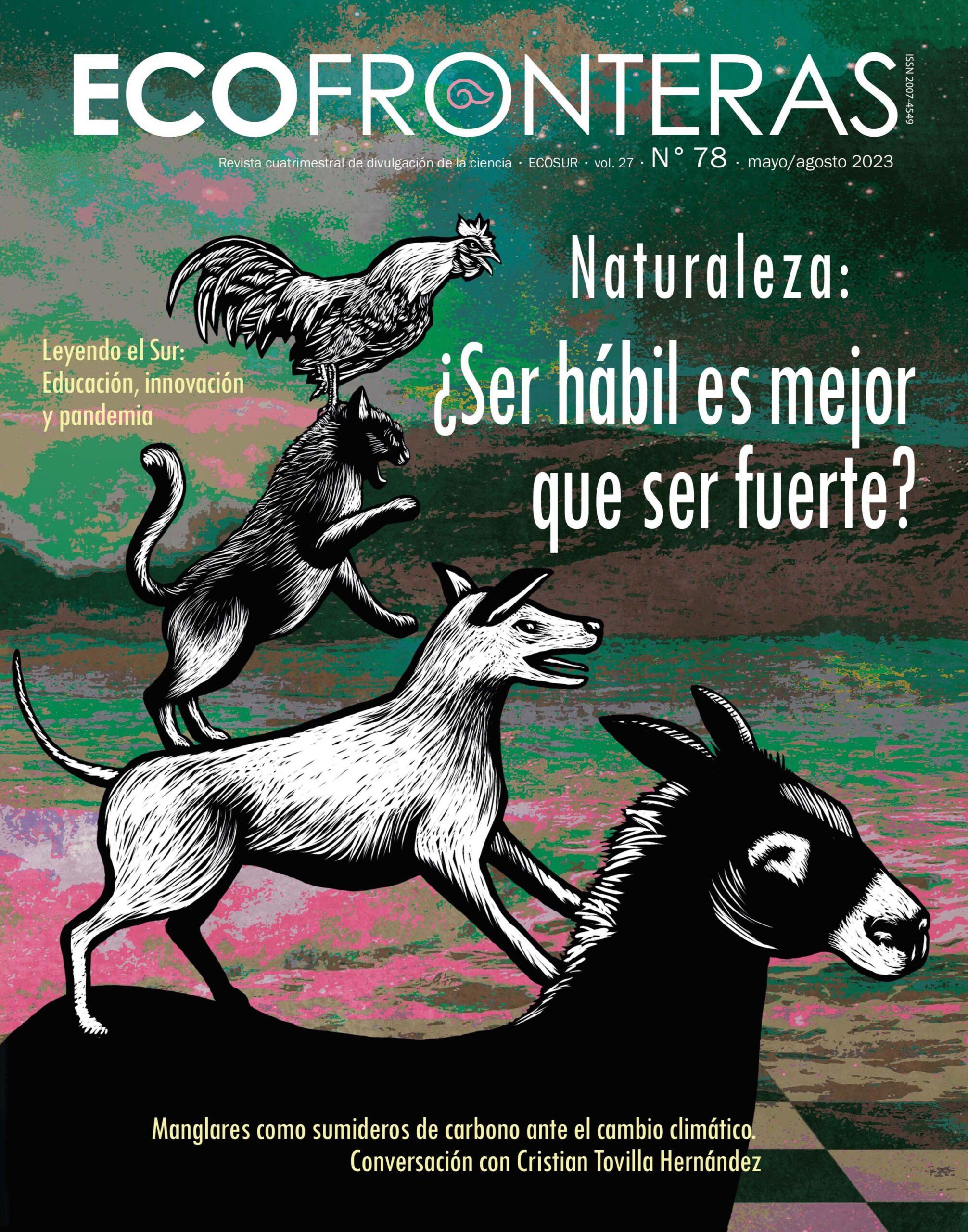 Naturaleza: ¿Ser hábil es mejor que ser fuerte?, Ecofronteras 78 ya está disponible para plantearse esta y otras cuestiones