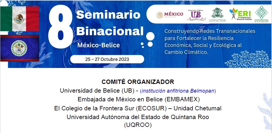 Convocatoria: 8° Seminario Binacional México-Belice