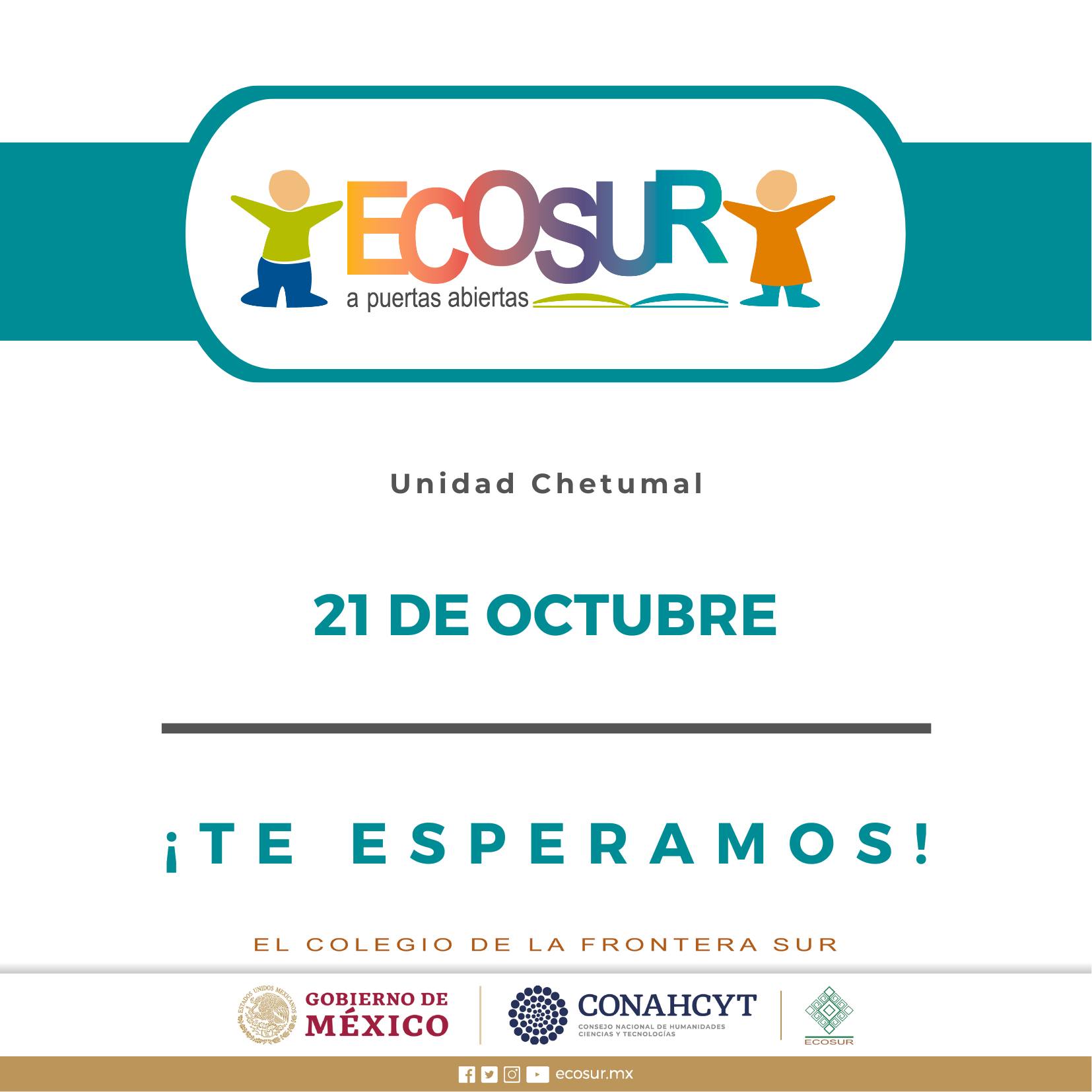 ECOSUR a puertas abiertas Unidad Chetumal