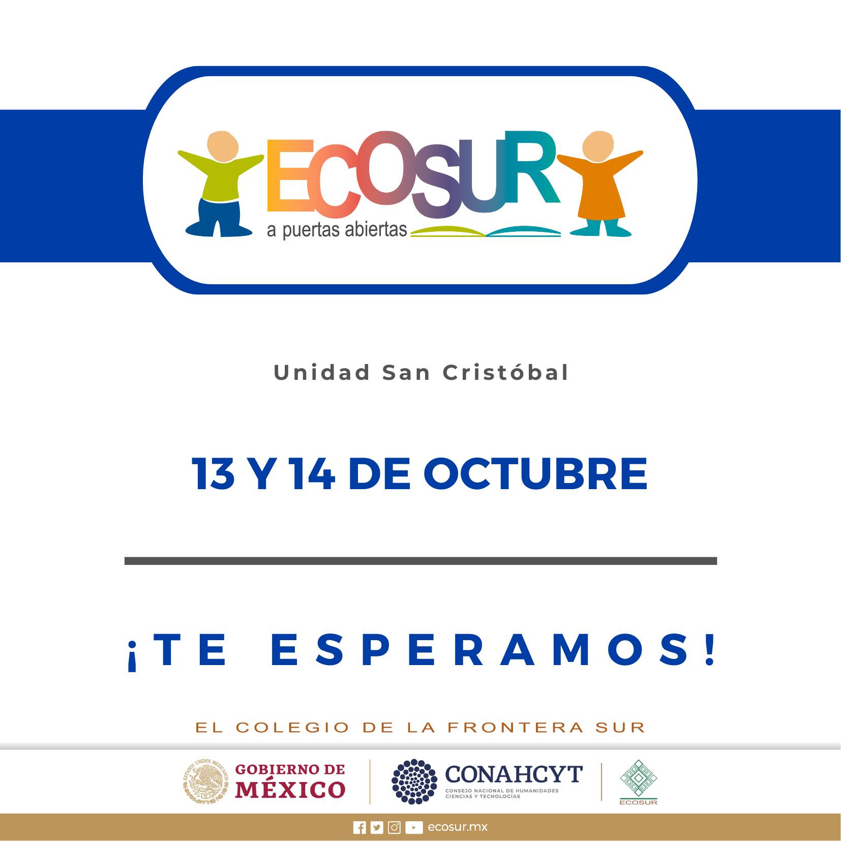 ECOSUR a puertas abiertas Unidad San Cristóbal