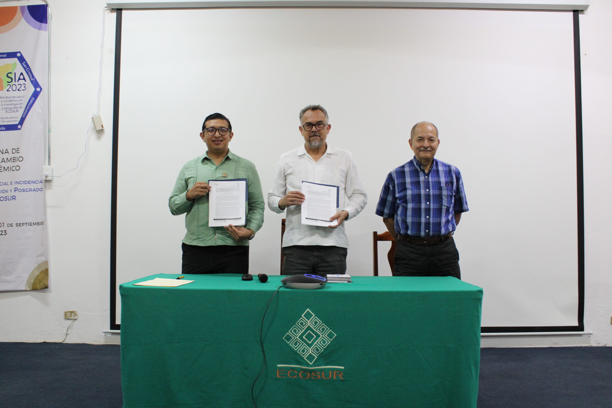 ECOSUR y UP Tapachula firman Convenio General de Colaboración