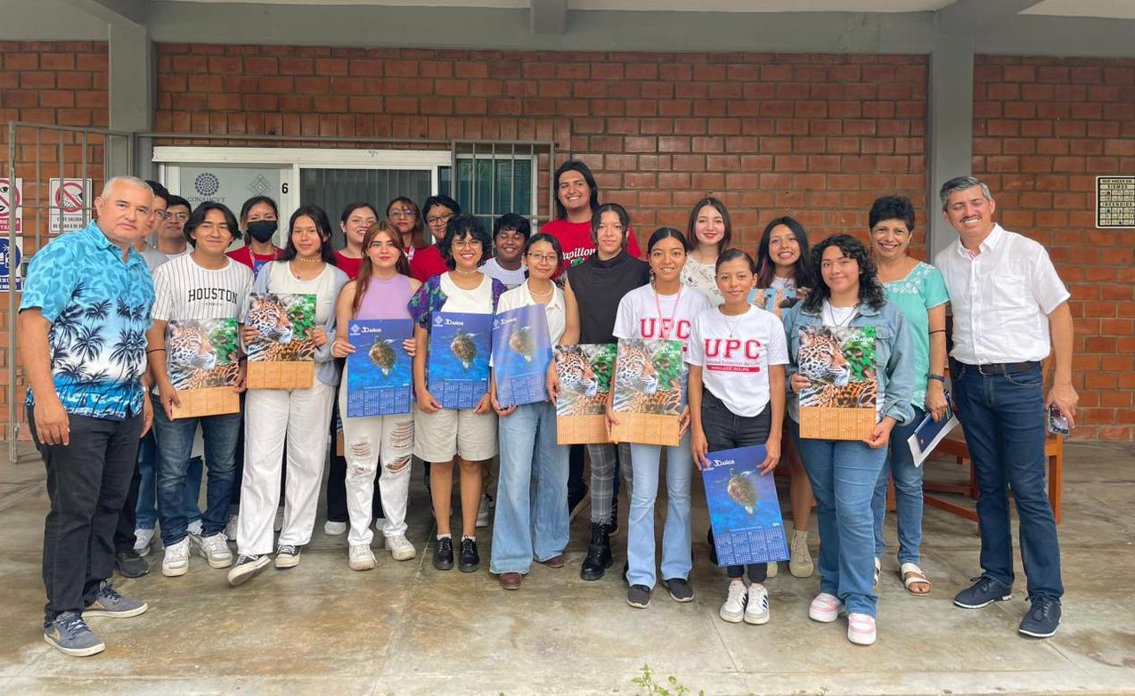 Estudiantes de la Universidad Politécnica del Centro visitan la Unidad Villahermosa de ECOSUR