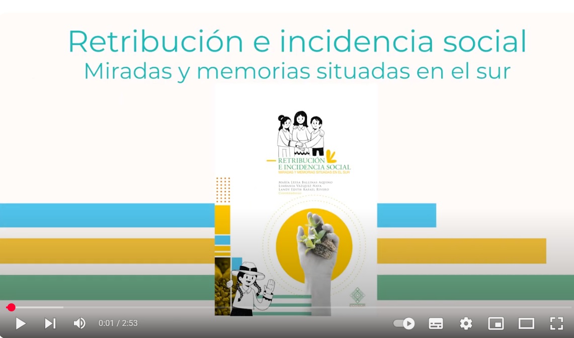 Retribución e Incidencia Social. Miradas y Memorias Situadas en el Sur