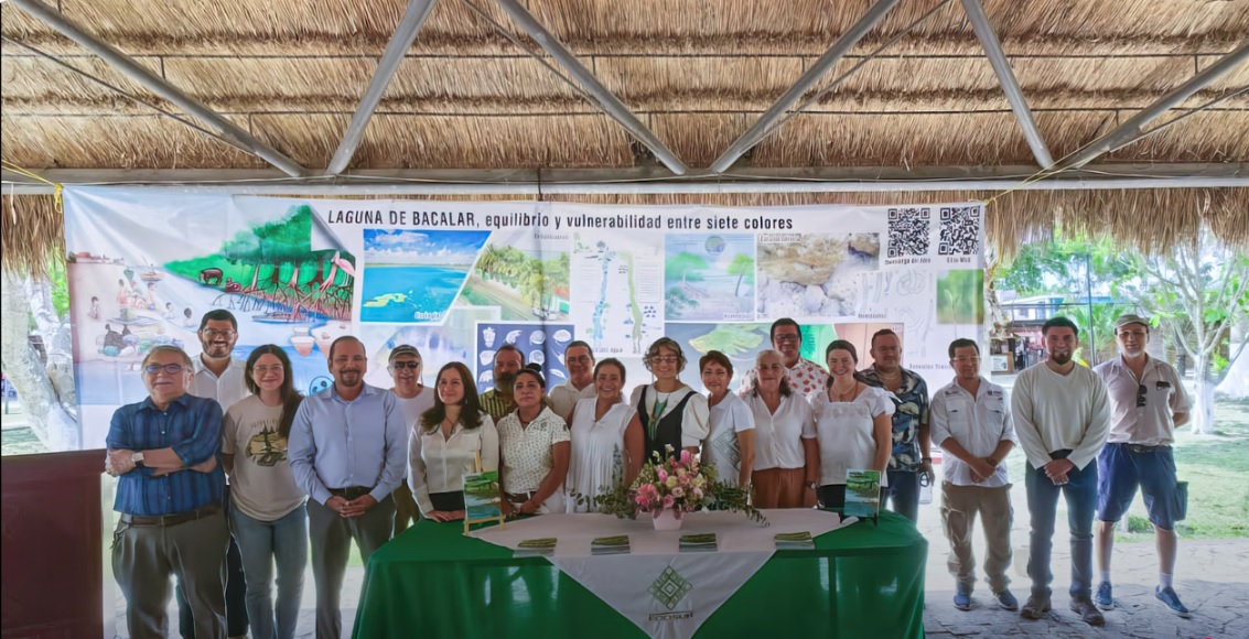 Presentación del libro Laguna de Bacalar. Equilibrio y vulnerabilidad entre Siete Colores