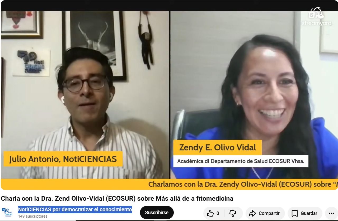 Fitomedicina | Charla con Zendi Olivo-Vidal